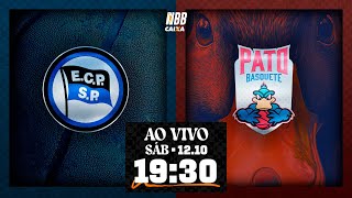 Pinheiros X Pato Basquete  NBB CAIXA 202425  12102024  Ao vivo e com imagens  19h30 [upl. by Arnaud]