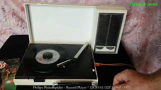 Philips GF 110 Plattenspieler Record Player  1967  1970 [upl. by Nas]