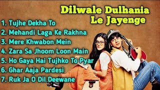 Dilwale Dulhania Le Jayenge Movie All Songs Shahrukh Khan amp Kajolsamarofficial [upl. by Cleon]