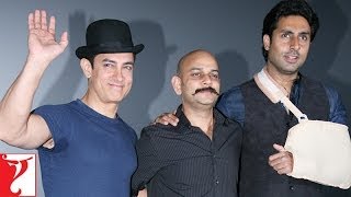 Trailer Launch Event  DHOOM3  Contest Winners MeetnGreet  Aamir Khan  Abhishek Bachchan [upl. by Fabria390]