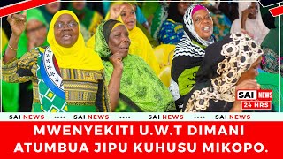 MWENYEKITI UWT DIMANI ATUMBUA JIPU KUHUSU MIKOPO [upl. by Une]