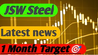 JSW Steel share  JSW Steel share latest news 🎯JSW Steel share news target [upl. by Nalon]