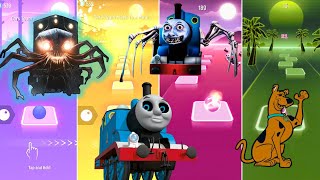 Choo Choo Carles vs Cursed Thomas vs Thomas Monster vs Scubidu EDM Rush [upl. by Ulphiah557]