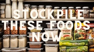 14 Categories of Food Preppers Need to Stockpile NOW [upl. by Enelahs]