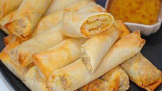 Best Homemade EGG ROLLS – Vegetable Egg Rolls in the Air Fryer Better Than Takeout HYSapienta [upl. by Dnomaj]