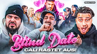 CALI RASTET AUS WEGEN IHR 😂 Ediz der Breite 15 Girls Blind Date  Reaction [upl. by Lindahl]