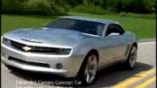 Chevrolet Camaro concept car in action [upl. by Akisey]