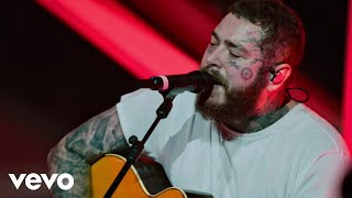 Post Malone  Circles Acoustic – One Night in Rome Italy 2022 [upl. by Obala]