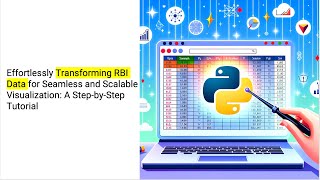 Effortlessly Transforming RBI Data for Seamless and Scalable Visualization A StepbyStep Tutorial [upl. by Ludie]