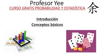 Probabilidad y estadistica Introducción al curso [upl. by Eimorej]