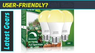 Full Spectrum LED Grow Light Bulb for Indoor Plants  Boost Your Plant Growth [upl. by Aridni720]