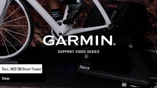 Garmin Support  Tacx® NEO 3M  Setup [upl. by Gargan]