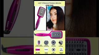 BABYLISS IONIC STRAIGHTENING BRUSH  EASY TO USE TIME SAVING straightner brush babyliss yt [upl. by Enrique]