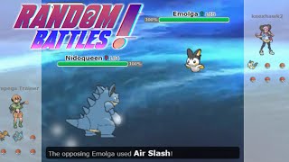 A EMOLGA MAIS FORTE QUE EU JÁ ENFRENTEI RANDOM BATTLE ATÉ O TOPO 10 [upl. by Ahsok]