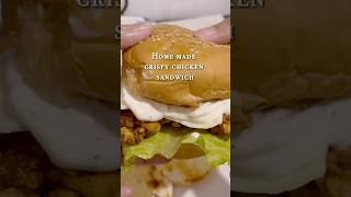 Easy Crispy Chicken Sandwich [upl. by Saxen]