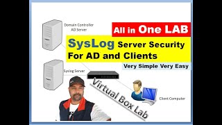 How to Configure Syslog Server With Domain Controller All in one LAB [upl. by Wharton]