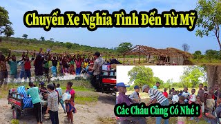 Quang Dũng  Chuyến Xe Nghĩa Tình Đến Từ Mỹ Đã Kịp Thời Cứu Đói Cho Người Nghèo Bản Bamba [upl. by Meill]