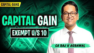 139 Capital Gain exempt under Sec 10 [upl. by Anialahs]