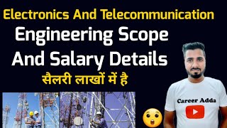 Electronics And Telecommunication Engineering Scope and Salary  unacademyproengineering [upl. by Air760]