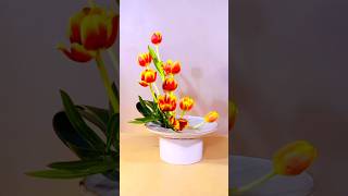 Pure Tulips flowerarrangementideas flowers [upl. by Dnalyag]