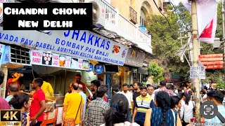 Walking And Exploring Chandni Chowk Old Delhi India 🇮🇳 4K HDR Video Walking Tour [upl. by Ulla]