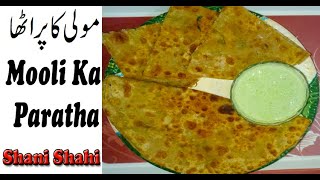 Moli Ka Paratha  Pakistani Food Recipe [upl. by Samale]