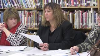 Conway School Committee  December 15 2016 [upl. by Knowland474]