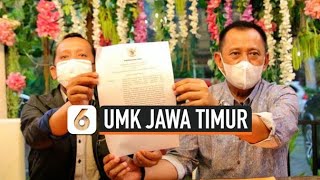 UMK Jatim 2021 Resmi Disahkan Surabaya Masih Tertinggi  Liputan6com [upl. by Hyman]