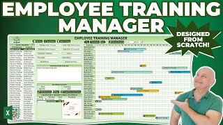 How To Create An Employee Training Application In Excel FREE DOWNLOAD [upl. by Siloam]