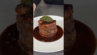 Tournedos Rossini 🥩😮‍💨🇫🇷 Shorts chefboylee [upl. by Aihsekyw]