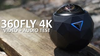 360° VIDEO  360FLY 4K VIDEO  AUDIO TEST  Dans2ube [upl. by Ydasahc]