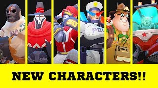 NEW UPDATE ➡️ NEW CHARACTERS FRAG Pro Shooter [upl. by Binni]