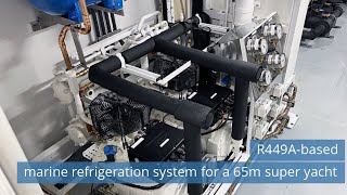 R449Abased marine refrigeration system  African cold chain  Refrigerants Market [upl. by Atinrev303]