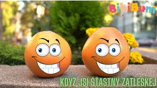 BibiBum  Když jsi šťastný zatleskej  Písničky pro děti Kids nursery rhymes [upl. by Renmus]