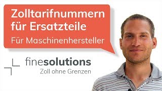 Zolltarifnummern Schweiz für Ersatzteile finesolutionsBlog [upl. by Ferrel]