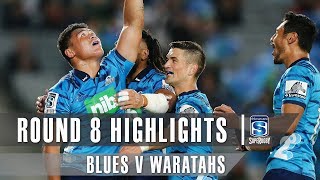 ROUND 8 HIGHLIGHTS Blues v Waratahs – 2019 [upl. by Anita106]