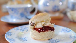 Afternoon Tea Scones Recipe London Ritz Palm Court Style [upl. by Yule290]