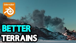 Blender Addon for Creating Terrains  Terrain Mixer [upl. by Werdma574]