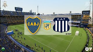 BOCA JUNIORS vs TALLERES  LIGA ARGENTINA  EA FC24  PSD1EZ [upl. by Lenoel]