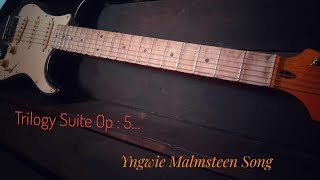 quotTrilogy Suite Op 5quot Yngwie Malmsteen Song cover by Paulo Dottore [upl. by Aborn]