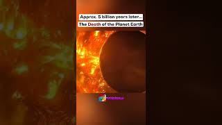 Giant red sun vs earth in 5 billions years [upl. by Elnar173]