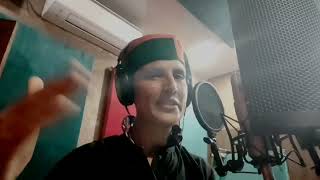 New dogri song  Sandeep s chambyal ft Preeti Sharma  Kalja da totta  recording time [upl. by Seugram229]