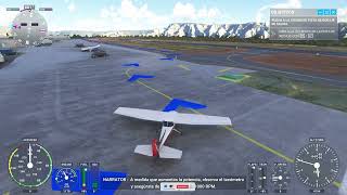 4K Microsoft Flight Simulator  Entrenamiento Parte 4 [upl. by Norene]