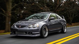 450HP Turbo RSX Tears Up the Streets Big Turbo K20 [upl. by Amalburga]