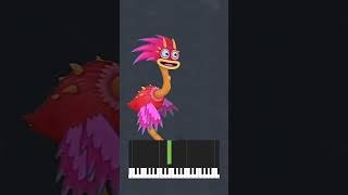 cover da avestruzaltavoztutorial msm mysingingmonsters cover piano [upl. by Staci]