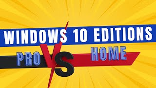 Windows 10 Home vs Pro  Difference Between Windows 10 Home vs Pro  A2D Channel [upl. by Atahs]