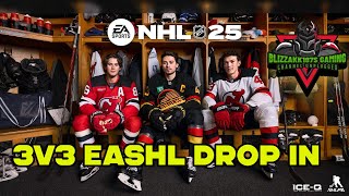 NHL 25 3v3 eashl Club gameplay [upl. by Sholley]