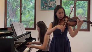 ABRSM Grade 6 Violin Exam 2024 C3 In a Spanish Garden 英国皇家小提琴6级 [upl. by Ecirual831]