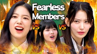 Knowing Bros quotYES  Im The Fearless Memberquot😎 LE SSERAFIMs Funny Arguing Moments 25min🔥 [upl. by Abrams499]