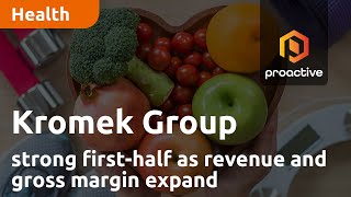 Kromek Group reports strong firsthalf momentum as revenue and gross margin expand [upl. by Hinze]